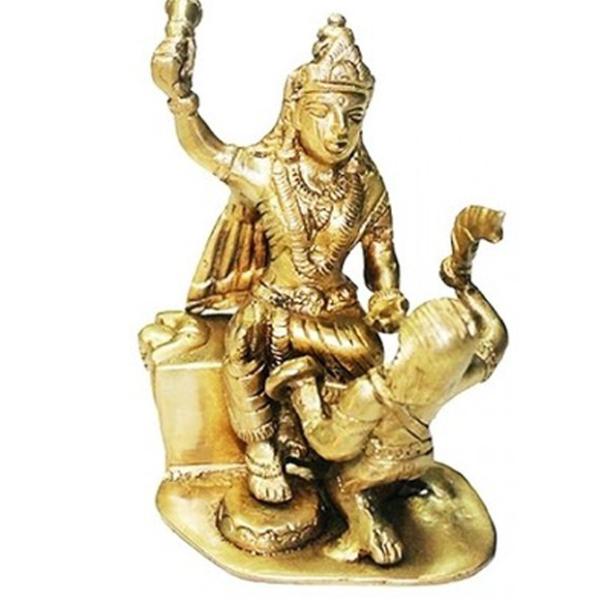BaglaMukhi Idol In Brass