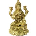 Laxmi Idol In Brass