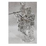 Radhe Krishna Idol In Pure 925 Silver (5)