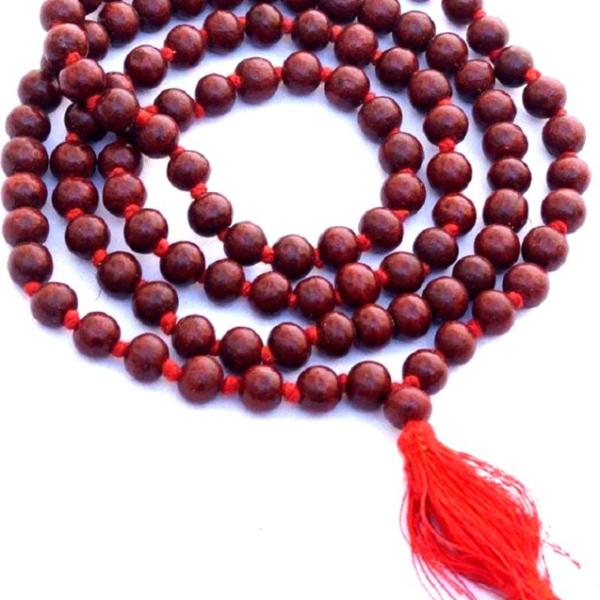Red Sandal Mala
