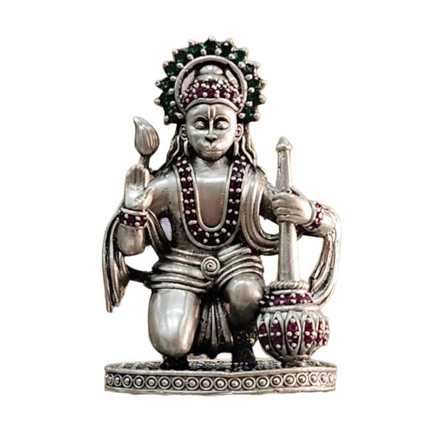 Hanuman Idol In Pure 925 Silver