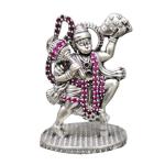 Hanuman Idol In Pure 925 Silver (1)
