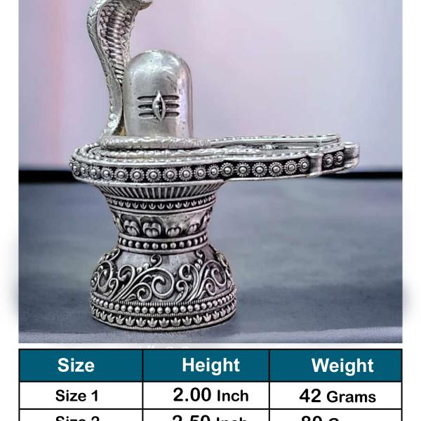Shivling In Pure 925 Silver