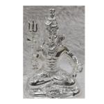 Lord Shiva Idol In Pure 925 Silver (1)