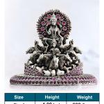 Surya Narayan Idol In Pure 925 Silver